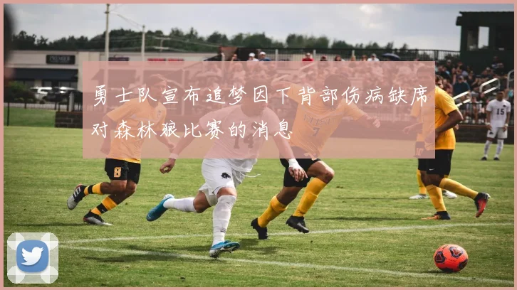 勇士队宣布追梦因下背部伤病缺席对森林狼比赛的消息