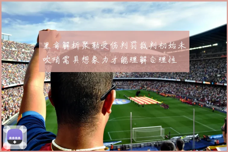 里肯解析聚勒受伤判罚裁判初始未吹哨需具想象力才能理解合理性